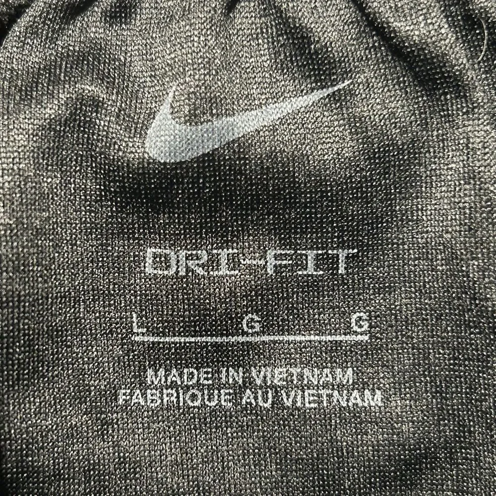 Nike Men's Dri-FIT Rival Basketball Shorts Black Grey Size Large CV1923-017 EUC